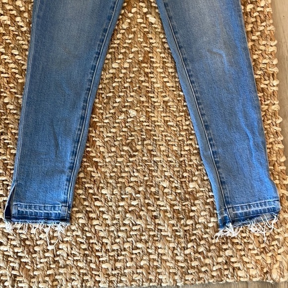 𝅺Neon Blonde Bombshell High Rise Skinny Jeans - Picture 4 of 11